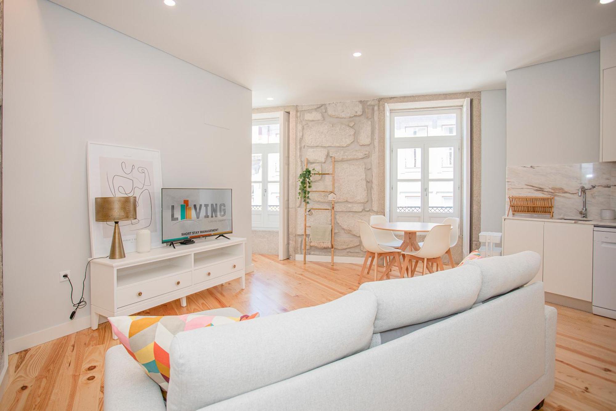 Liiiving In Porto - Aliados Stone Apartment Εξωτερικό φωτογραφία
