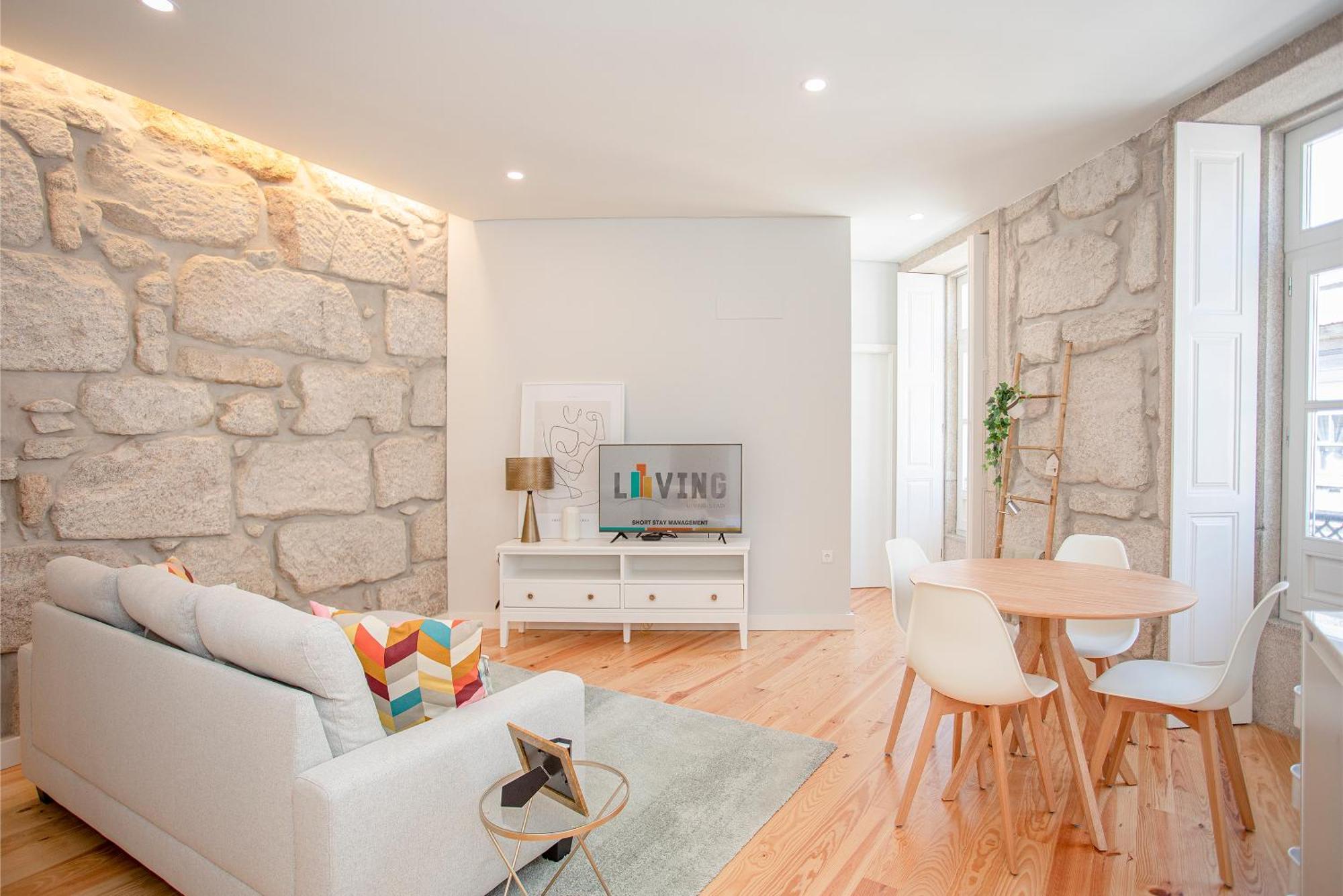 Liiiving In Porto - Aliados Stone Apartment Εξωτερικό φωτογραφία