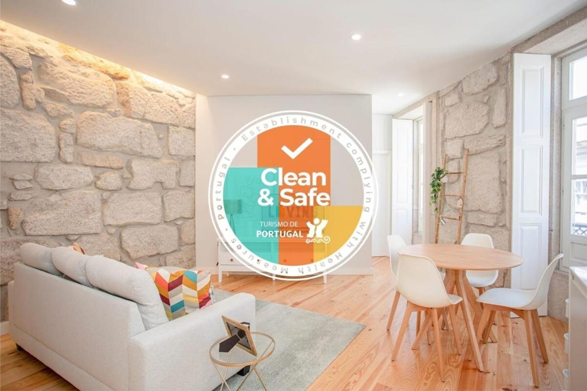 Liiiving In Porto - Aliados Stone Apartment Εξωτερικό φωτογραφία